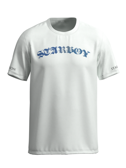 Starboy Tee Wit ''Aim For The Stars''
